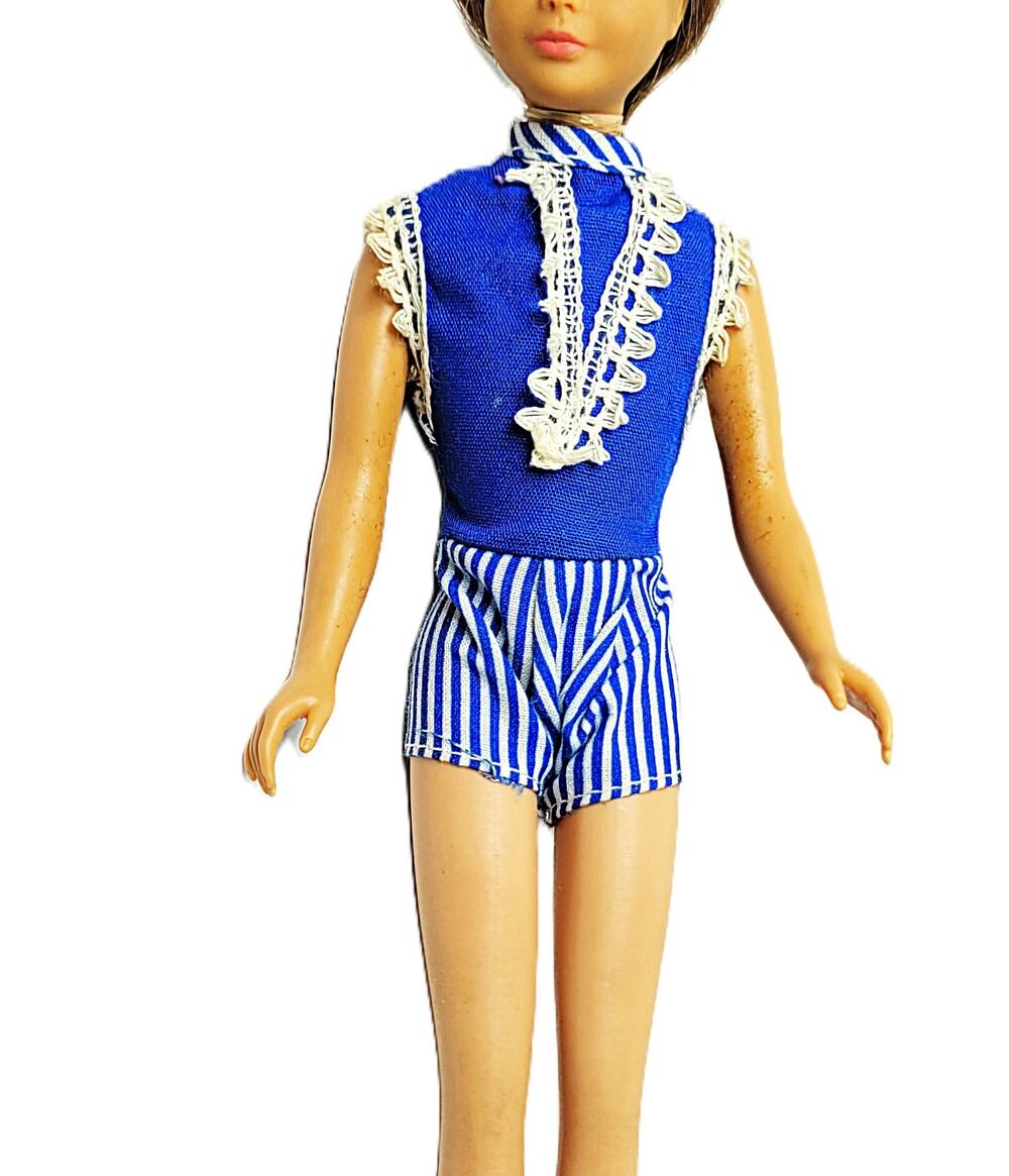 1960's Vintage Skipper, Barbie's Little Sister's Iconic Blue Jump  Suit